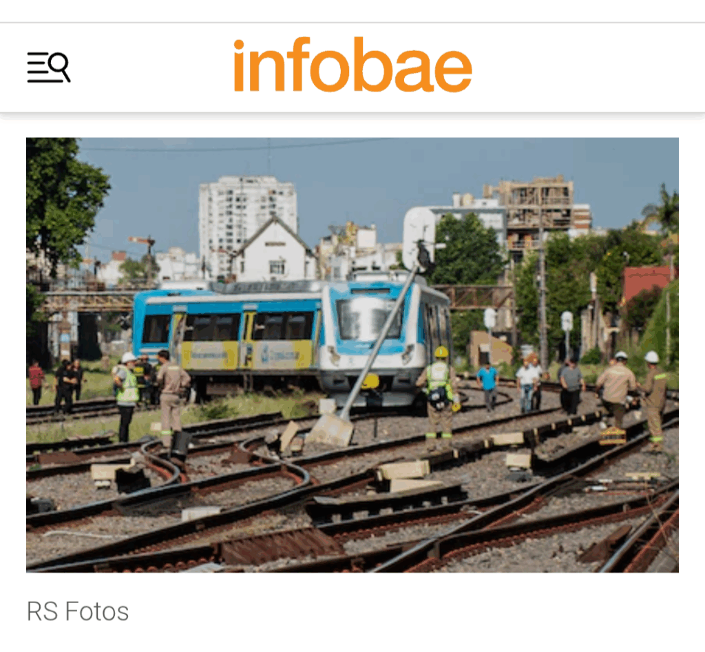 Cobertura descarrilamiento de tren /UNAR AGENCY