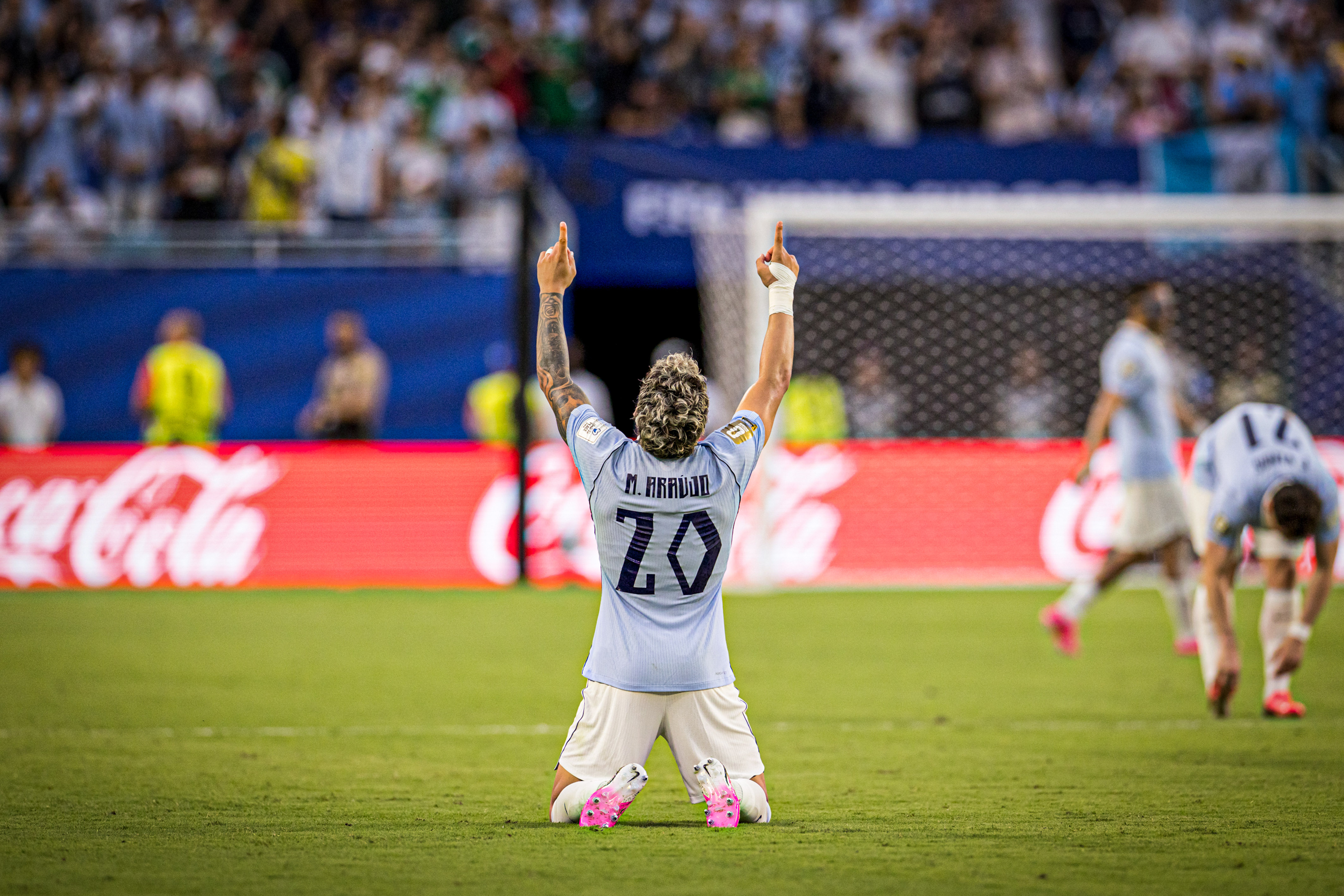 Miami, United States – June 17, 2026: The national teams of Uruguay and Saudi Arabia tied in their 2026 FIFA World Cu...